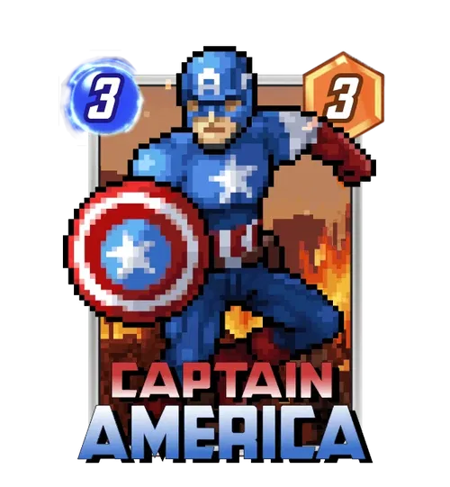 Captain America - Marvel Snap - snap.fan