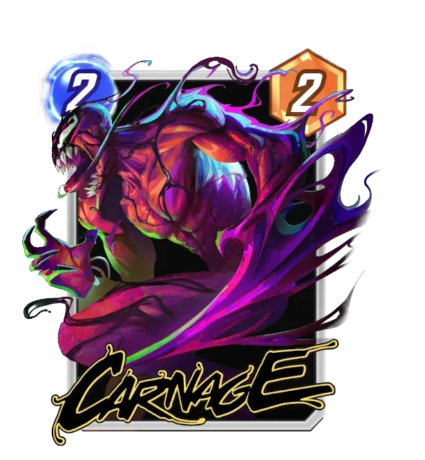 Endless made ビーニー　紫　carnage Carnage (Dark Dimension) - Marvel Snap - SNAP.FAN