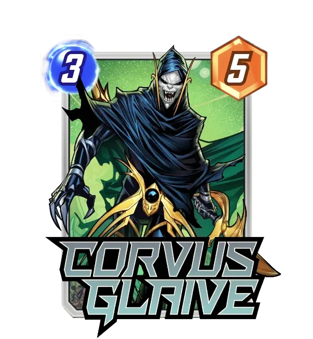 アメコミ Corvus Corvus Glaive - Marvel Snap - snap.fan