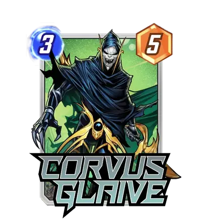Corvus Glaive - Marvel Snap - snap.fan
