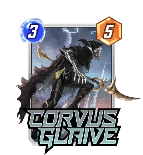 Corvus Glaive - Marvel Snap - snap.fan