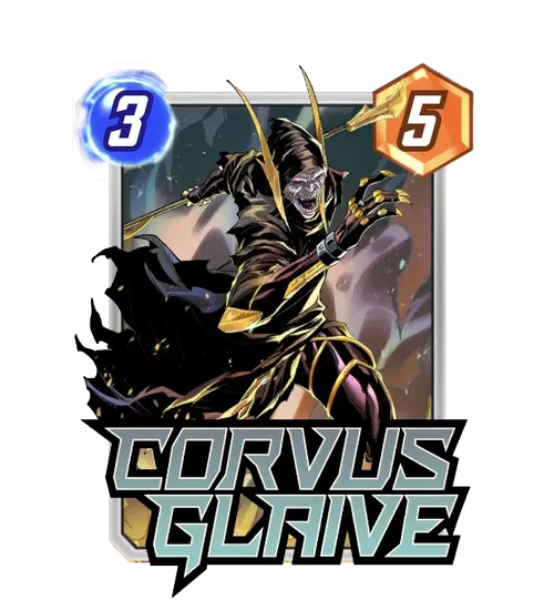 Corvus Glaive - Marvel Snap - snap.fan