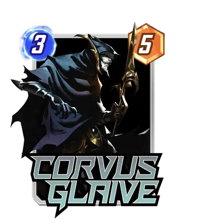 Corvus Glaive - Marvel Snap - snap.fan