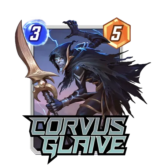 Corvus Glaive - Marvel Snap - snap.fan