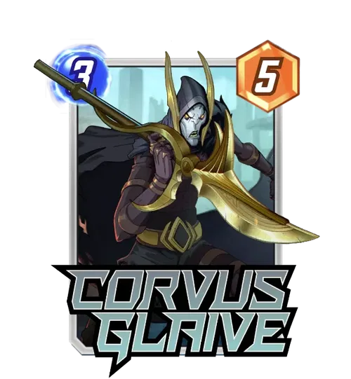 Corvus Glaive - Marvel Snap - snap.fan