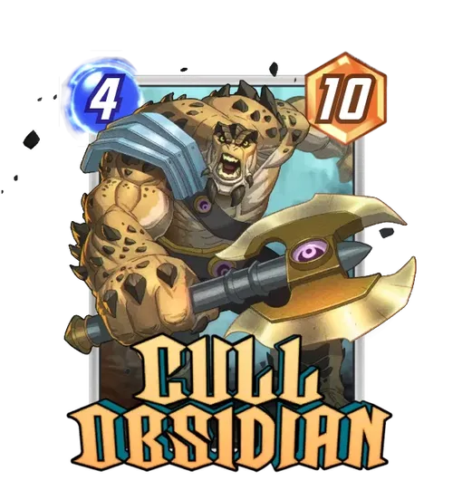 Cull Obsidian - Marvel Snap - snap.fan