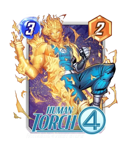Human Torch First Steps - Marvel Snap - snap.fan