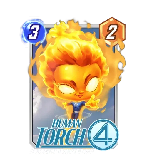 Human Torch First Steps - Marvel Snap - snap.fan