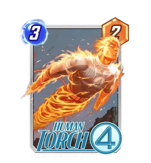 Human Torch First Steps - Marvel Snap - snap.fan