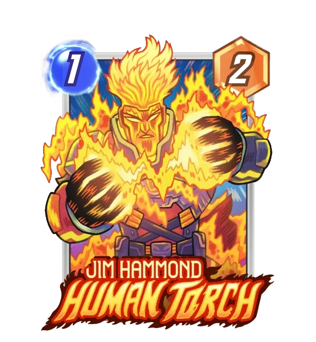 Jim Hammond Human Torch - Marvel Snap - snap.fan Jim Hammond Human Torch - Marvel Snap - snap.fan