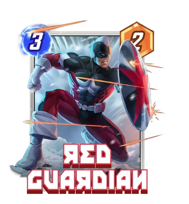 Staunch Responce 赤　マーベル Red Guardian (System Studios) - Marvel Snap - SNAP.FAN