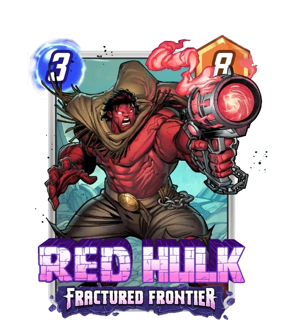 Red Hulk Fractured Frontier