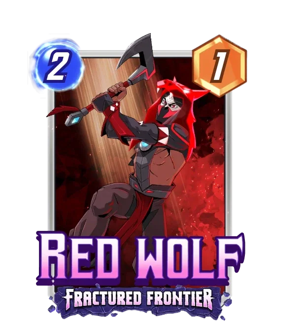 Red Wolf Fractured Frontier — Mana Studios