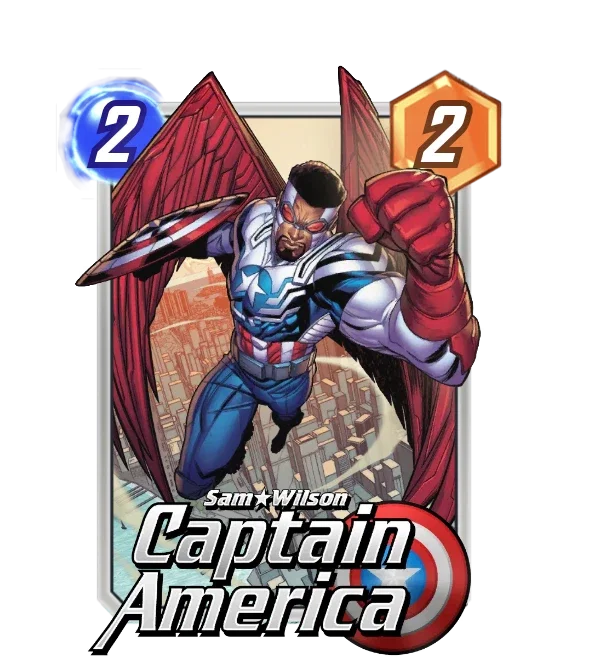 【PSA10】 MARVEL サム・ウィルソン キャプテンアメリカ　SP Sam Wilson Captain America - Marvel Snap - SNAP.FAN