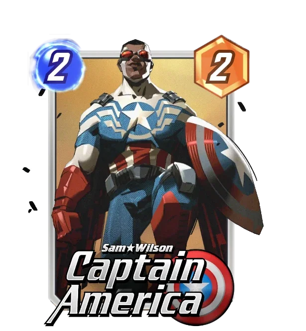 Sam Wilson Captain America - Marvel Snap - SNAP.FAN