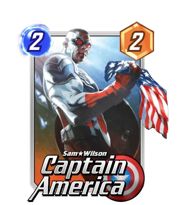 Sam Wilson Captain America - Marvel Snap - SNAP.FAN