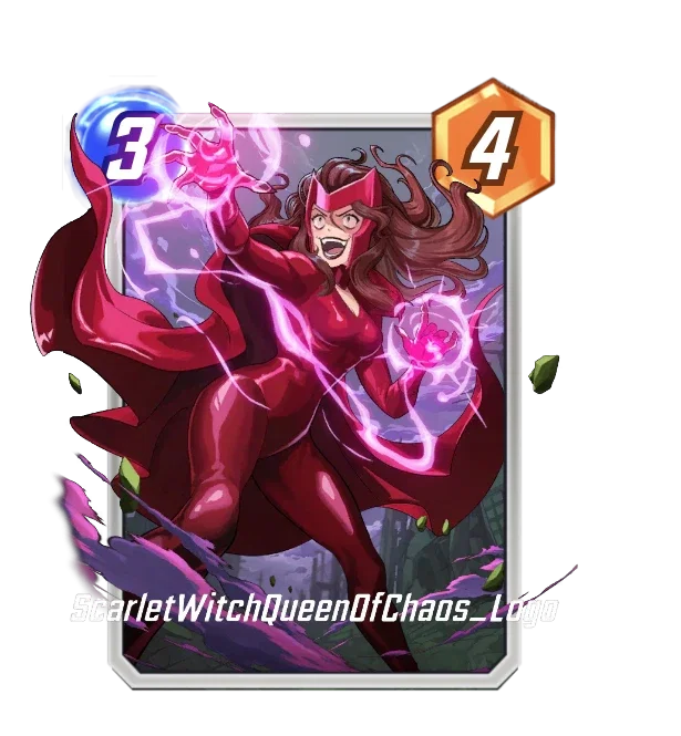 Scarlet Witch Queen of Chaos (System Studio Anime) - Marvel Snap