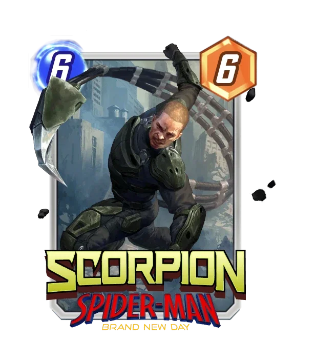 Scorpion Brand New Day (ADIA Anime) - Marvel Snap - SNAP.FAN