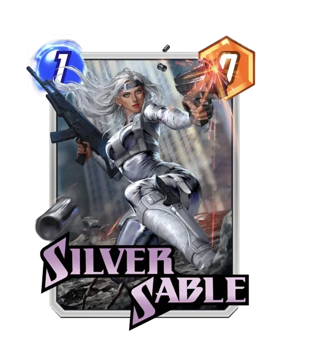 Silver Sable (Eduardo Mello) - Marvel Snap - SNAP.FAN