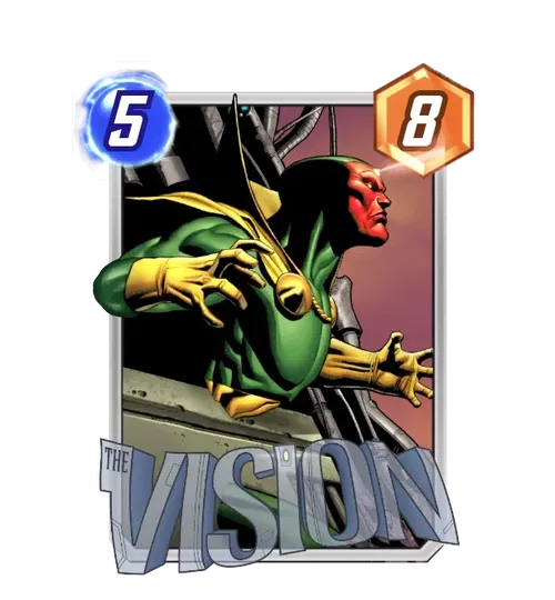 スケッチカード Marvel Vision 2025 Topps Chrome Marvel - Vision Golden Age - 85th