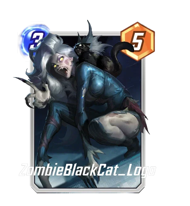 Zombie Black Cat — PANDART STUDIO