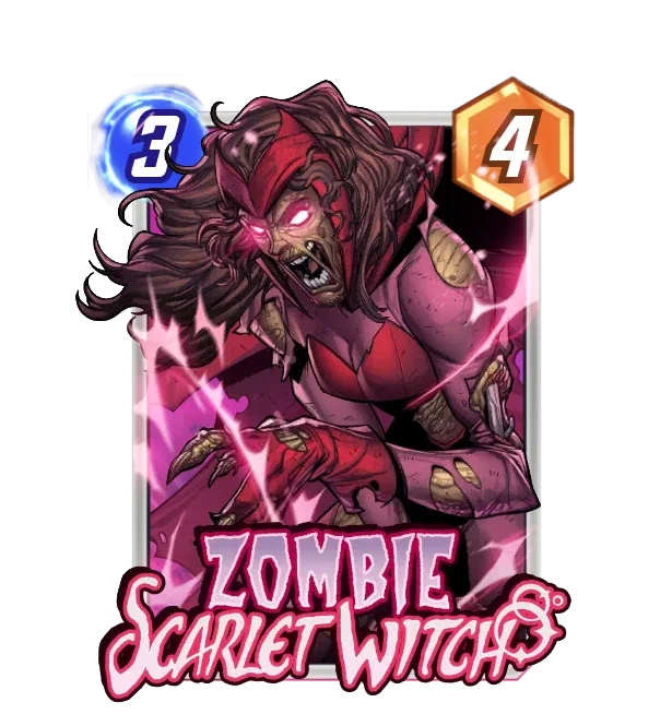 Zombie Scarlet Witch - Marvel Snap - snap.fan