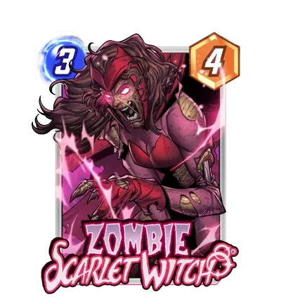 Zombie Scarlet Witch - Marvel Snap - snap.fan