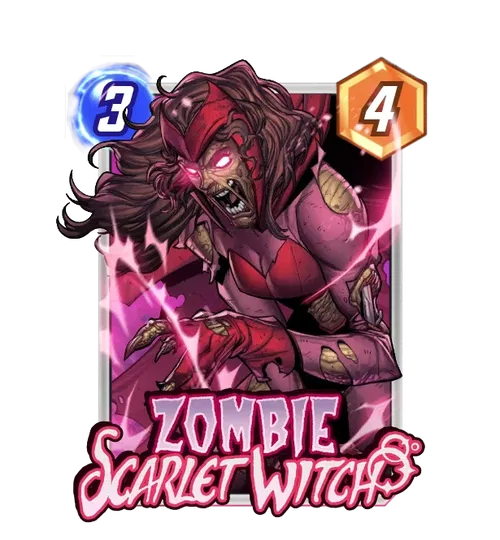 Zombie Scarlet Witch - Marvel Snap - snap.fan