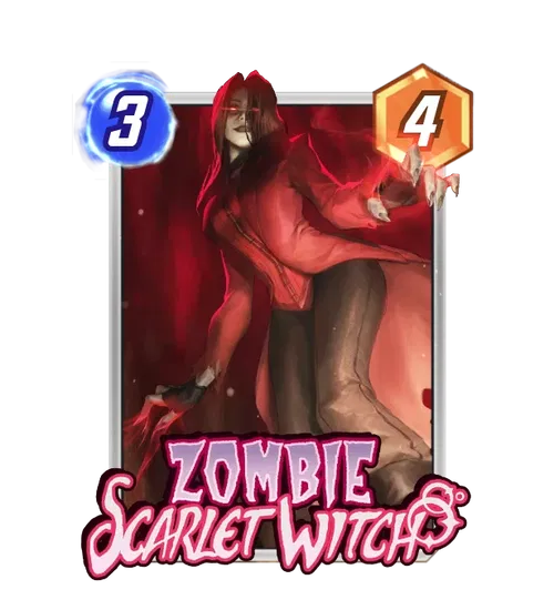 Zombie Scarlet Witch - Marvel Snap - snap.fan