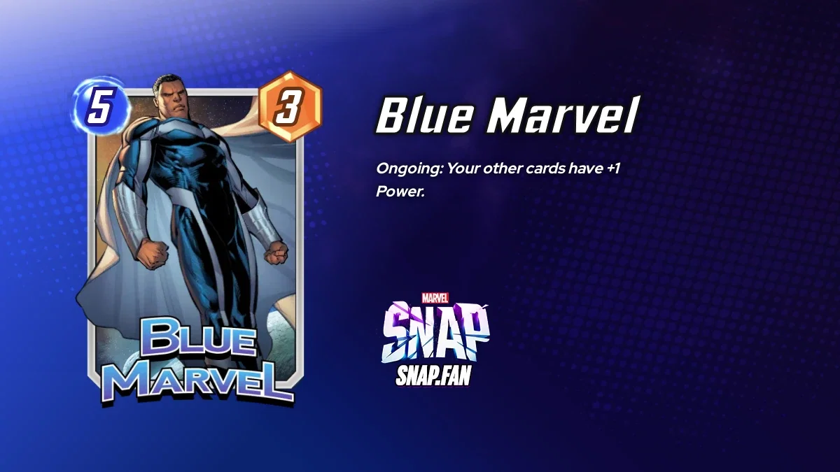 Blue Marvel - Marvel Snap - snap.fan