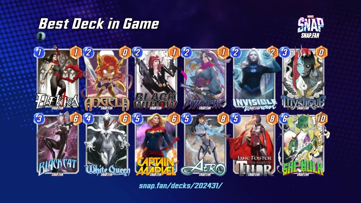 Best Deck in Game by None Marvel Snap Decks snap.fan