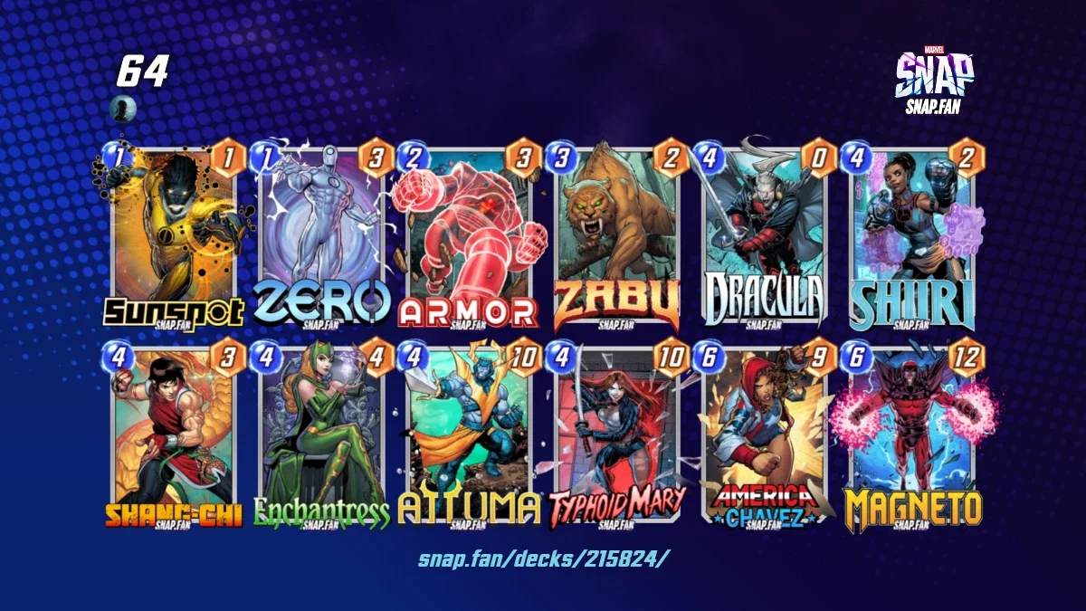 64 by None - Marvel Snap Decks - snap.fan