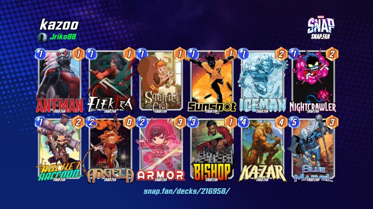 kazoo by Jriko88 Marvel Snap Decks snap.fan