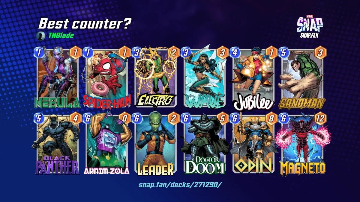 Best counter? by TNBlade Marvel Snap Decks snap.fan